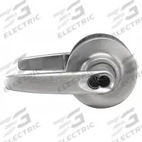MARKS USA Door Lockset: Office Lever Locksets, Chrome, ADA Compliant (MPN 495RAB/26D). Key specifications — attr1024149: Not Ligature-Resistant; attr1011488: MARKS USA; attr1024446: F109; attr1011524: No Message; attr1011506: 495 Straight; attr1011485: Yes; attr1059461: Satin Chromium-Plated : Zinc.