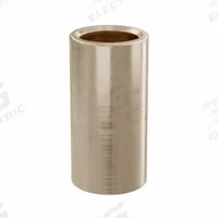 Sleeve Bearing: Bronze, SAE 841, 3/8 in Bore, 1/2 in OD, 1 in Lg, 50,000 lb/sq in-fpm Max PV, 10 PK (MPN AA507-23B). Key specifications — System of Measurement: Inch; Material Grade: SAE 841; Brand: OILITE.