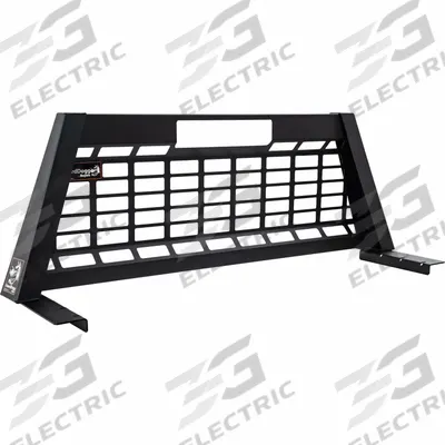 BUYERS PRODUCTS Headache Rack: 71 in Overall Wd, 25 in Overall Ht, Carbon Steel - Truck Cab Protectors