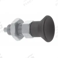 KIPP Indexing Plunger: Nonlocking, SS, M10x1 Thread, 5 N to 12 N Nose Force (MPN K0338.12105). Key specifications — Brand: KIPP.