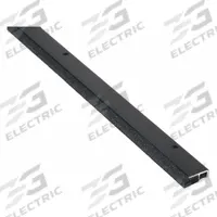 NATIONAL GUARD Door Weatherstripping: Flat Insert, 3 ft Lg, 1 1/16 in Wd, 1 1/16 in Ht (MPN 131NDKB-36). Key specifications — Insert Material: Neoprene; Flange Material: Aluminum; Brand: NATIONAL GUARD.