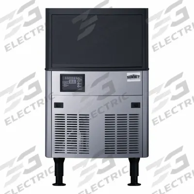 ACCUCOLD Ice Maker with Storage: Dice, 80 lb Ice per Day, Air Cooled, 36 in Ht - Undercounter Ice Machines