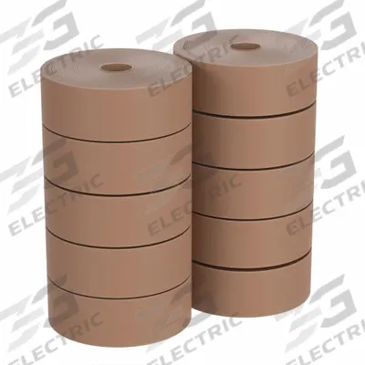 CENTRAL Water-Activated Tape: 6.3 mil Tape Thick, 2 13/16 in x 450 ft, 240, Kraft - Light-Duty Water-Activated Kraft Tape