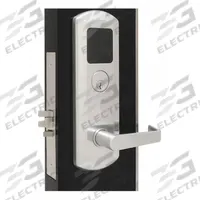 TOWNSTEEL Electronic Keyless Lock: RFID, ADA Compliant, Chrome (MPN FME-2020-RFID-S-626). Key specifications — Product Type: Electronic Keyless Lock; Manufacturer Part Number: FME-2020-RFID-S-626; Access Method: RFID; Key Override Options: Schlage "C" 6 Pin Keyway; Lever Style: Clutch.
