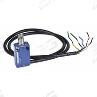 TELEMECANIQUE SENSORS Limit Switch: Roller Plunger, Non-Metallic, XCMD (MPN XCMD2102L2). Key specifications — attr1019632: TELEMECANIQUE SENSORS; attr1019639: Removable Cable Connector; attr1019655: Steel; attr1023447: XCMD.