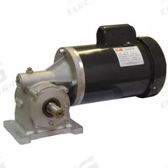 DAYTON AC Gearmotor: Right Angle, Single Output Shaft, Capacitor-Start, TEFC, 45 RPM, 0.75 hp Input (MPN 4CVZ4). Key specifications — Brand: DAYTON; Full Load Current: 11.2/5.6 A.
