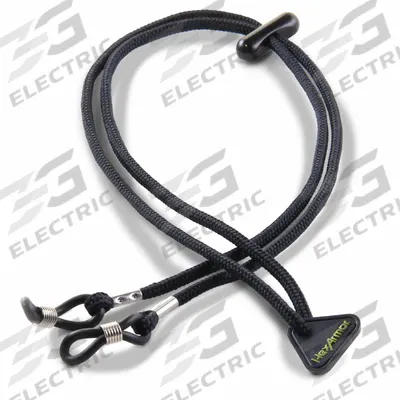 HEXARMOR Eyewear Lanyard: Solid, 14 in Overall Lg, Black, Loop - Lanyards for Standard Safety Glasses
