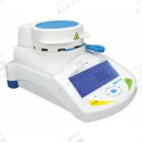 ADAM EQUIPMENT Moisture Analyzer: 200 g Max Capacity, 0°C to 40°C, Halogen, RS232/USB, LCD, 0.01 g (MPN PMB 202). Key specifications — Display Type: LCD; Brand: ADAM EQUIPMENT; Interface: USB; Moisture Measurement Repeatability: 0.050 %; Readability: 0.01 g.