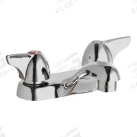CHICAGO FAUCETS Low Arc Bathroom Faucet: 802, Cast Brass, Polished Chrome Finish, 2.2 gpm Flow Rate (MPN 802-V1000ABCP). Key specifications — Includes: Mounting Hardware; Brand: CHICAGO FAUCETS; Series: 802.