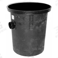 ZOELLER Sewage Basin: 65 gal Capacity, Structural Foam, 24 in Dia. x 36 in L x 36 in H, For 2 Pumps (MPN 31-0110). Key specifications — Material: Structural Foam; Compatible Manufacturer Part Number: 264-0001; Basin Type: Sewage Basin; Environment: Indoor; Brand: ZOELLER.