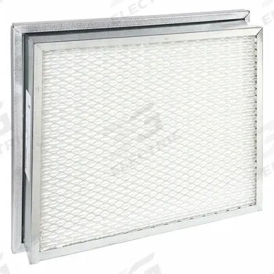 GRAINGER Minipleat Air Filter: 20 in x 24 in x 4 in, Fiberglass, Metal, Single Header - MERV 13 Minipleat Air Filters