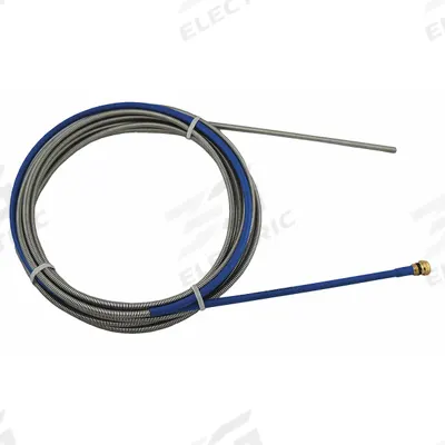 BERNARD Liner: 5/64 in x 15 ft, Steel - Liners for Bernard, Miller & Hobart MIG Guns
