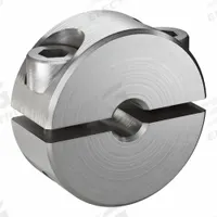 RULAND MANUFACTURING Shaft Collar: 2-Piece, Inch, Round, Clamp-On, 1/8 in Bore Dia, Stainless Steel (MPN SP-2-ST). Key specifications — attr671628: RULAND MANUFACTURING.