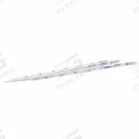 KIMBLE Serological Pipette: 10 mL Capacity, 0.1 mL Graduation Increments, Sterile, 229 mm Overall Lg (MPN 72102-10110). Key specifications — Sterility: Sterile; Brand: KIMBLE; Individually Wrapped: Individually Wrapped; Material: Borosilicate Glass; Product Type: Serological Pipette.
