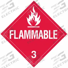 LABELMASTER Flammable Liquid Placard: Flammable, 10 3/4 in x 10 3/4 in, 10 3/4 in Label Ht, 25 PK (MPN Z-EZ2). Key specifications — Brand: LABELMASTER; Message: Flammable.
