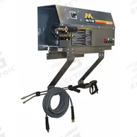 MI-T-M Electric Pressure Washer: Wall Mount, 230 V – Three-Phase, 2,000 psi, 3.9 gpm, 6 hp (MPN GC-2004-0MEW3). Key specifications — Burner Fuel: Electric; Pump Drive: Direct; Brand: MI-T-M; Water Intake: Hot Water Intake.
