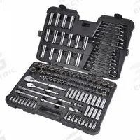 WESTWARD Socket Set: 3/8 in, 1/2 in Drive, 127 Piece, 12-Point/6-Point, Metric/SAE (MPN 53PN74). Key specifications — attr1224269: 3/8 in, 1/2 in; attr1204638: Drive Tools Included; attr1204650: 1/2 in to 1 in; attr1204658: (15) Combination Wrenches; attr1204673: Socket Bits Included; attr1204681: Wrenches Included; attr1204688: WESTWARD; attr1206170: Wrenches.