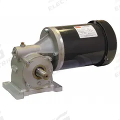 DAYTON AC Gearmotor: Right Angle, Single Output Shaft, 3-Phase, TEFC, 155 RPM, 357 in-lb Max Torque (MPN 4CVX4). Key specifications — Brand: DAYTON; Full Load Current: 3.4-3.4/1.7 A.