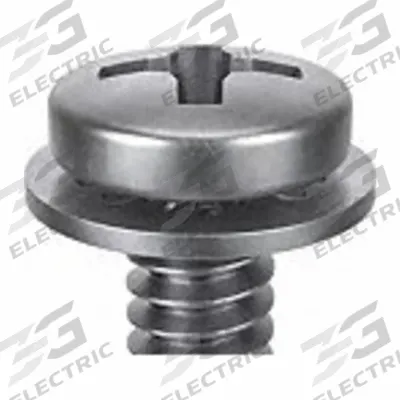 SEMS Screw: Internal Tooth, #6-32 Thread Size, 5/8 in Lg, Stainless Steel, Passivated - Machine Screws with Internal Tooth Lock Washers