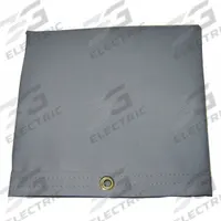 MAURITZON Tarp: 9.5 ft Lg, 7.33 ft Wd, Heavy Duty, 20 mil, Cotton Canvas, Gray, 14.5 oz/sq yd (MPN IHT-06-0810). Key specifications — Color: Gray; Brand: MAURITZON; Fabric Coating: Polyester Coated.