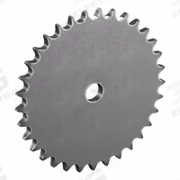 TRITAN Roller Chain Sprocket: No Hub, For Single Strands, 40, 33 Teeth, 5.26 in Pitch Dia, Steel (MPN 40A33H X 5/8). Key specifications — attr85387: TRITAN.