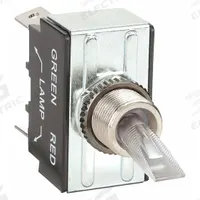 HUBBELL WIRING DEVICE-KELLEMS Marine Toggle Switch: 2 Position, 4 Connections, SPST, MARINE Series (MPN M11LRGSP). Key specifications — Switch Function Configuration: On/Off; Brand: HUBBELL WIRING DEVICE-KELLEMS; Series: MARINE.