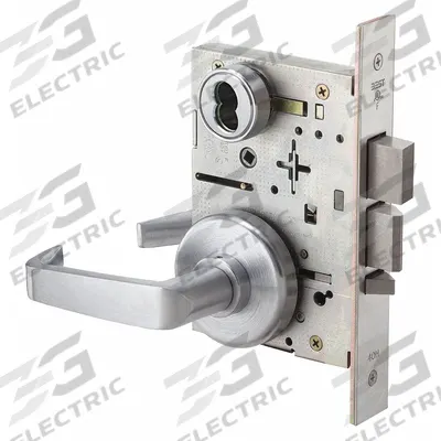 BEST Door Lockset: Classroom Security Lever Locksets, Chrome, ADA Compliant