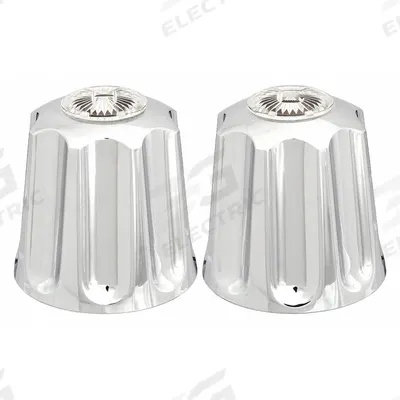 APPROVED VENDOR Shower/Bath Faucet Handles Long Broach: Chrome Finish, Knob Faucet Handle - Replacement Handles for Bathtubs & Showers