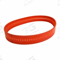 MEGADYNE Belt for Triangle Equipment: Triangle, Vertical Form-Fill-Seal, 170 Teeth, XL, 0.2 in Pitch (MPN 340XL175-UK-DDO-P). Key specifications — Belt Coating: Polyurethane; Belt Material: Polyurethane; Belt Section: XL; Color: Orange; Industry Number: 340XL175-UK-DDO-P; Reinforcing Cord Material: Aramid.
