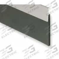 NATIONAL GUARD Overhead Door Seal: Flat Insert, 12 ft Lg (MPN 197NA-12). Key specifications — Insert Material: Neoprene; Flange Material: Aluminum; Brand: NATIONAL GUARD.