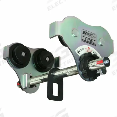 OZ LIFTING PRODUCTS Push Beam Trolley: Push - Push Trolleys for Hoists