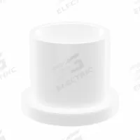 OILITE Flanged Sleeve Bearing: PTFE, 5/8 in Bore, 3/4 in OD, 3/4 in Overall Lg, White, 10 PK (MPN VF-1012-06B). Key specifications — Brand: OILITE; Color: White.