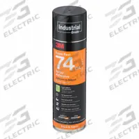 3M Spray Adhesive: Foam Fast 74CA, 24 fl oz, Aerosol Can, Orange. Key specifications — Brand: 3M; Adhesive Color: Orange; Features: Aggressive Tack for High Initial Grab; Materials Bonded: Paper; Spray Pattern: Lace; Standards: Ozone Transport Commission; Product Type: Spray Adhesive; Series: Foam Fast 74CA.