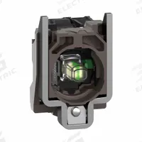 SCHNEIDER ELECTRIC Lamp Module and Contact Block: 22 mm Panel Mounting Size, 1NO, White, LED (MPN ZB4BW0B11). Key specifications — Brand: SCHNEIDER; Compatible with Series: XB4; Includes Bulb: Bulb Included; Lamp Module Voltage: 24V AC/DC.