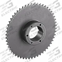 TSUBAKI Sprocket: For 50 Chain, 54 Teeth, 10.749 in Pitch Dia, 11.106 in Outside Dia, Steel (MPN 50Q54). Key specifications — attr85388: TSUBAKI; attr305233: Q1.