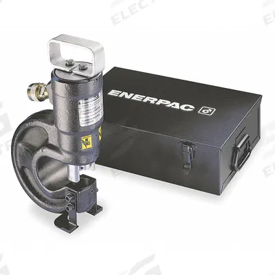 ENERPAC 35 Ton Hydraulic Punch: 0.31 to 0.81 in Hole Size (In.), CR400 Coupler - Hand and Power Tools
