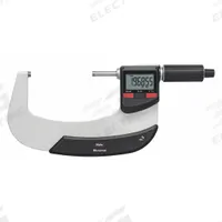 MAHR IP65 Digital Outside Micrometer: 3 in to 4 in /75 mm to 100 mm, Inch/Metric, IP65 (MPN 4157103). Key specifications — attr1182744: 0.00005 in/0.001 mm; attr1182751: Certificate of Conformance; attr1182776: IP65; attr1182741: MAHR; attr1182743: +/- 0.003 mm; attr1182759: Yes.