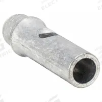 GUARDAIR Air Gun Nozzle: Aluminum, 2 1/2 in Extension Lg, 5/8 in UNF Thread Size, Focused (MPN 75LJNA-1). Key specifications — attr66384: Focused; attr66393: Aluminum; attr66401: Yes.