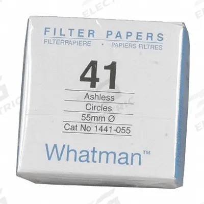 CYTIVA WHATMAN Quantitative Filter Paper: 41 Grade, 11 cm Dia, 0.215 mm Thick - Quantitative Ashless Filter Paper
