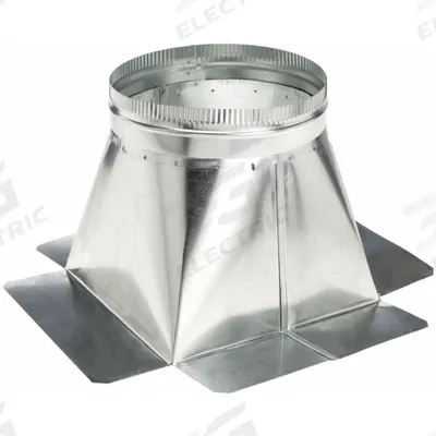 EMPIRE Attic & Roof Ventilator Base: 12 in Throat Dia - Turbine Bases