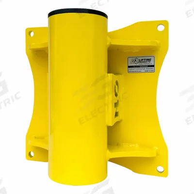 OZ LIFTING PRODUCTS Mounting Base: Wall, 2,500 lb Max Load Capacity, Steel - Wall-Mount Bases