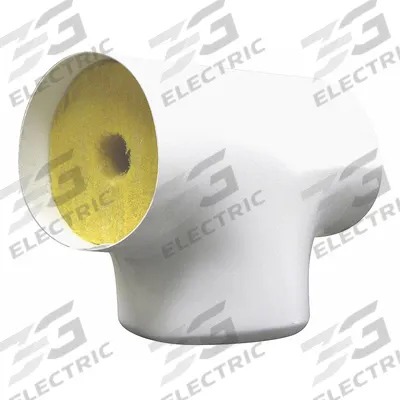 APPROVED VENDOR Pipe Fitting Insulation: Tee, Fiberglass, Slit, 2 in Thick - Fiberglass Tee Insulation