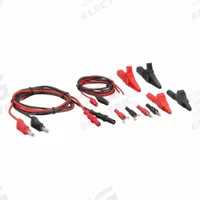 B&K PRECISION Test Lead Kit: CAT II 600V, Alligator Clip/Spade Lug, Shrouded Banana Plug, 4 ft Lg (MPN TLPS). Key specifications — Brand: B&K PRECISION.