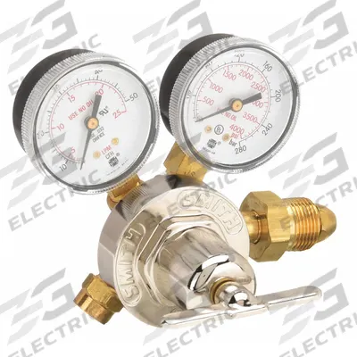 SMITH EQUIPMENT Flow Gauge Regulator: CGA 580 Inlet - Flow Gauge Regulators
