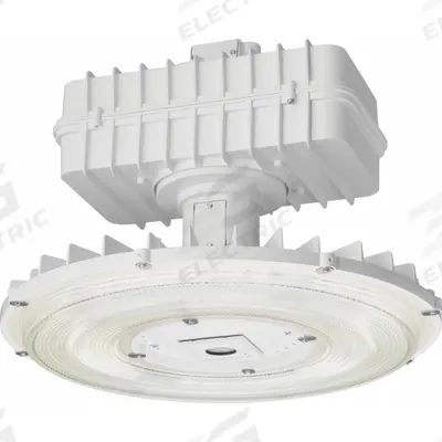 LITHONIA LIGHTING High Bay: 26,515 lm, 5000K, 12 ft – 30 ft Mounting Ht, Wide Distribution - Round LED Bay Lights