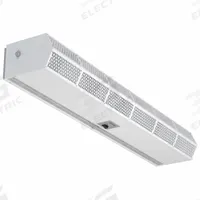 Heated 9"H 73"W 14"D Galv St Air Curtain: Heated Air, Low Profile, For 6 ft Opening, 2,010 cfm, 1 Ph (MPN CLC08-1072EB-080-G). Key specifications — Brand: BERNER.