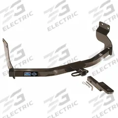 REESE Trailer Hitch: II, 3,500 lb Gross Trailer Wt Capacity, 3,500 lb Gross Vehicle Wt Capacity (MPN 44680). Key specifications — Finish: Powder Coated; Material: Steel; Installation Location: Back of Vehicle; Vehicle Make: Mercury; Vehicle Model: Mariner; Drilling Required: Yes; Brand: REESE.