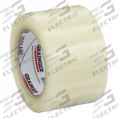 GRAINGER Packaging Tape: 2.2 mil Tape Thick, 3 in x 110 yd, MD - Medium-Duty Hot Melt Tape