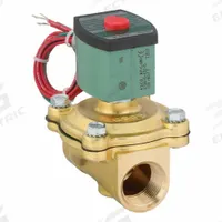 REDHAT Solenoid Valve: 2-Way, Normally Closed, 1 in Pipe Size, 120V AC, Watertight, High Flow (MPN 8210G054V). Key specifications — Pipe Size: 1 in; Voltage: 120V AC; Brand: REDHAT; Coil Enclosure: Watertight.