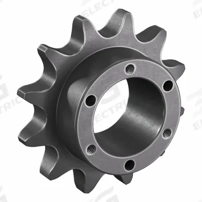 TRITAN Sprocket: For 60 Chain, 12 Teeth, 2.898 in Pitch Dia, 3.25 in Outside Dia - Size 60 Bushed-Bore Roller Chain Sprockets